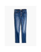 MADEWELL 10-tommers skinny crop-jeans med høy høyde