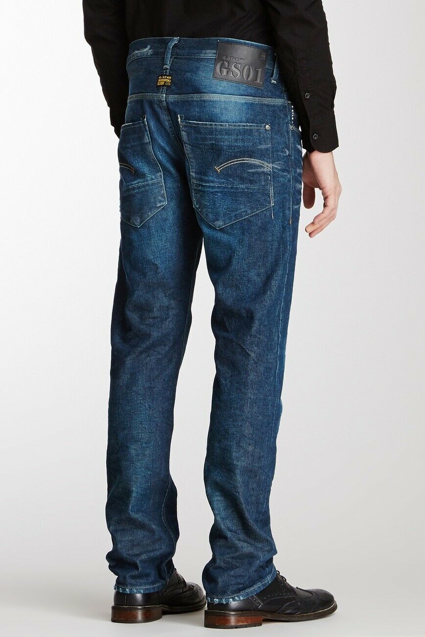 G-Star Selvedge New Radar Tapered Red Listing Hammer Denim Jeans