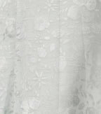 ALEXA CHUNG Icy Blue Floral Satin Midi Skirt - House Of Huntington
