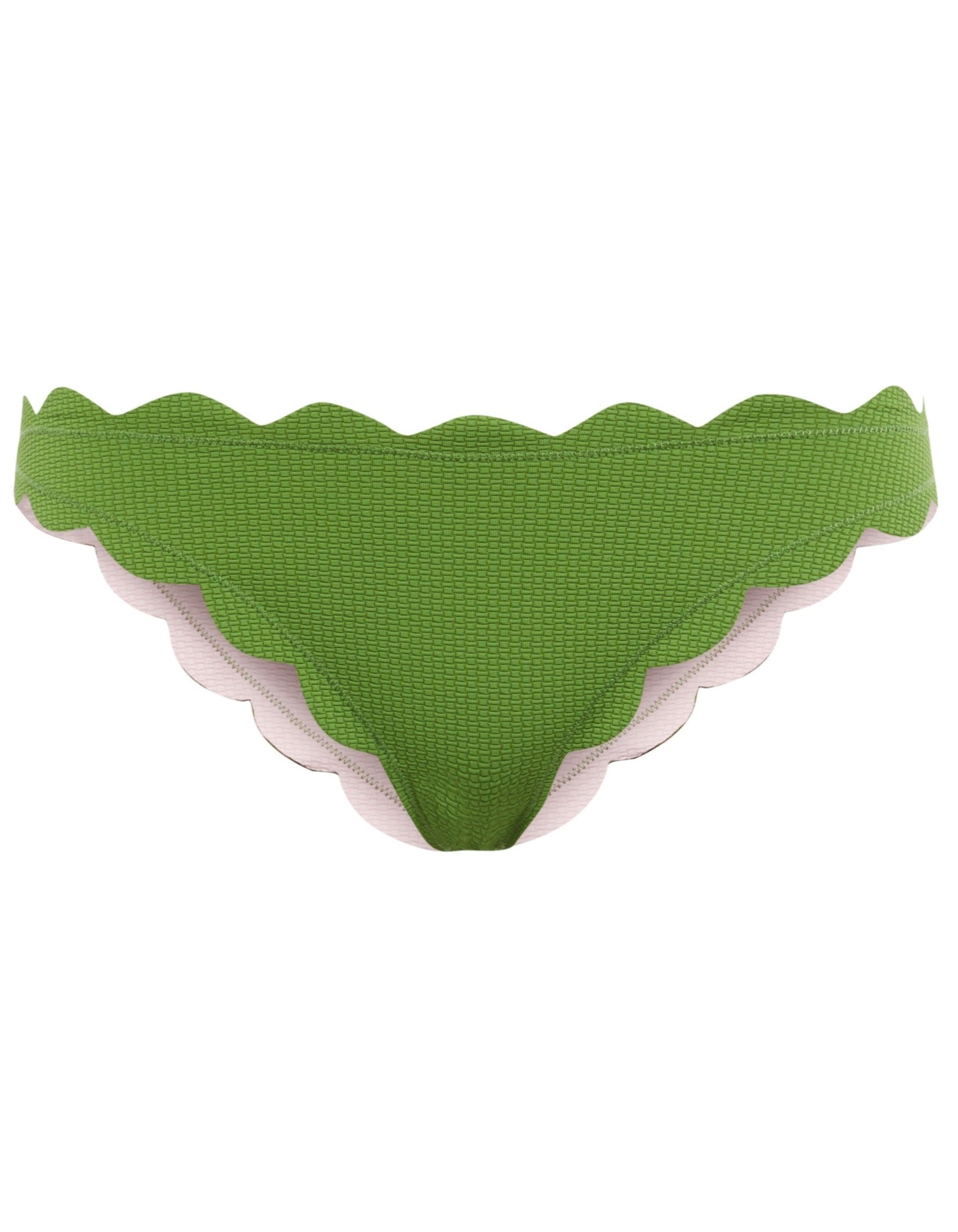 Antibes Reversible Bikini Bottoms Green Pink