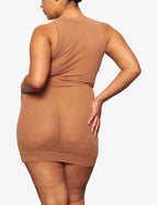 SKIMS Summer Mesh Slim-Fit Mesh Mini Dress