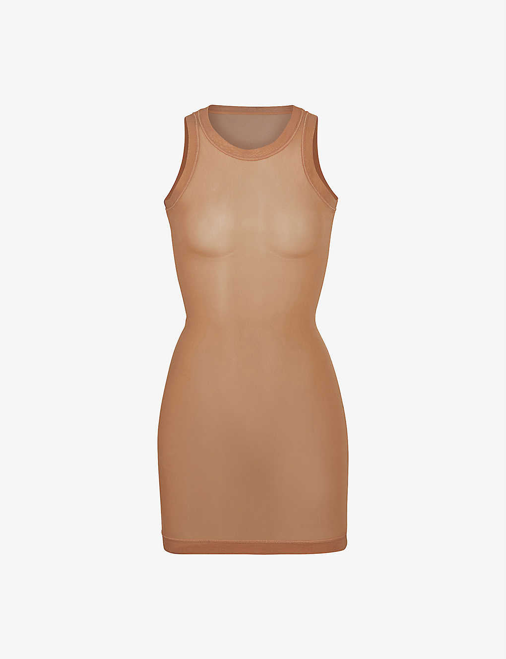 SKIMS Summer Mesh Slim-Fit Mesh Mini Dress