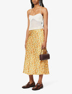 Reformation Cream Jodie Open Knit Tank Top - House Of Huntington