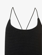 Reformation Alexina Open Knit Fringe Hem Dress - House Of Huntington