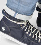 G-STAR 3301 جينز سيلفيدج مدبب 9 أونصة دنيم داست رمادي أزرق