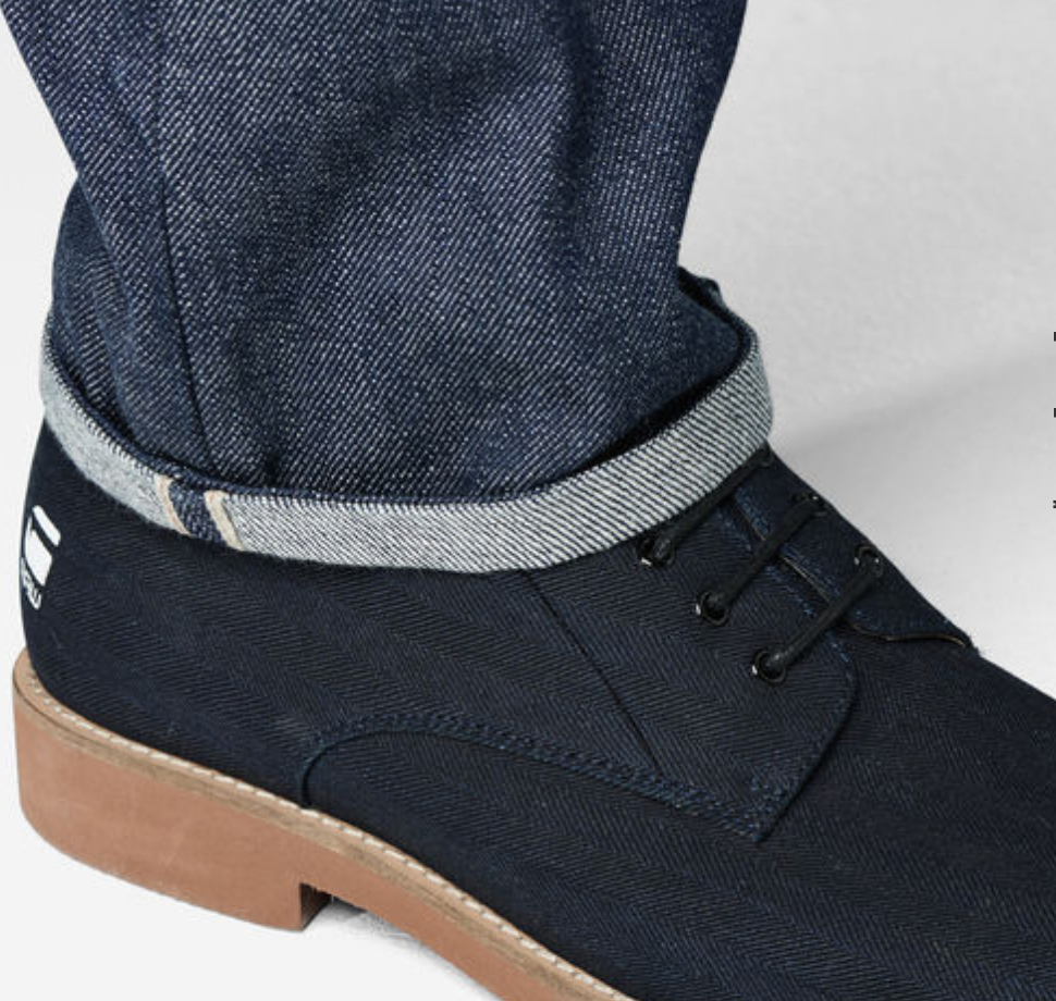 G-STAR Selvedge tipo C solto cônico Crooy Denim