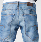 بنطلون جينز جي ستار نوع C 3D مدبب هايدريت دينم