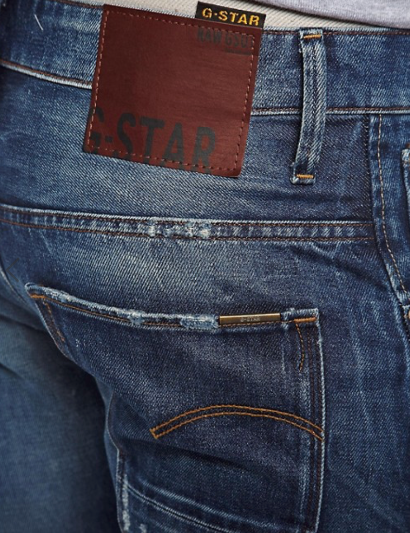 Středně staré džíny G-STAR Arc 3D Slim Lexicon Denim