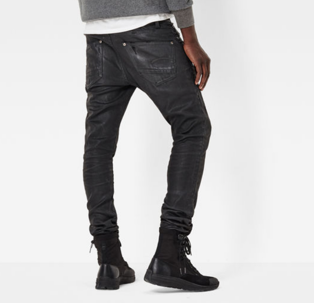 G-Star Revend Super Slim Skinny Slander Bionic Black Cobler Restored 93 Vaqueros