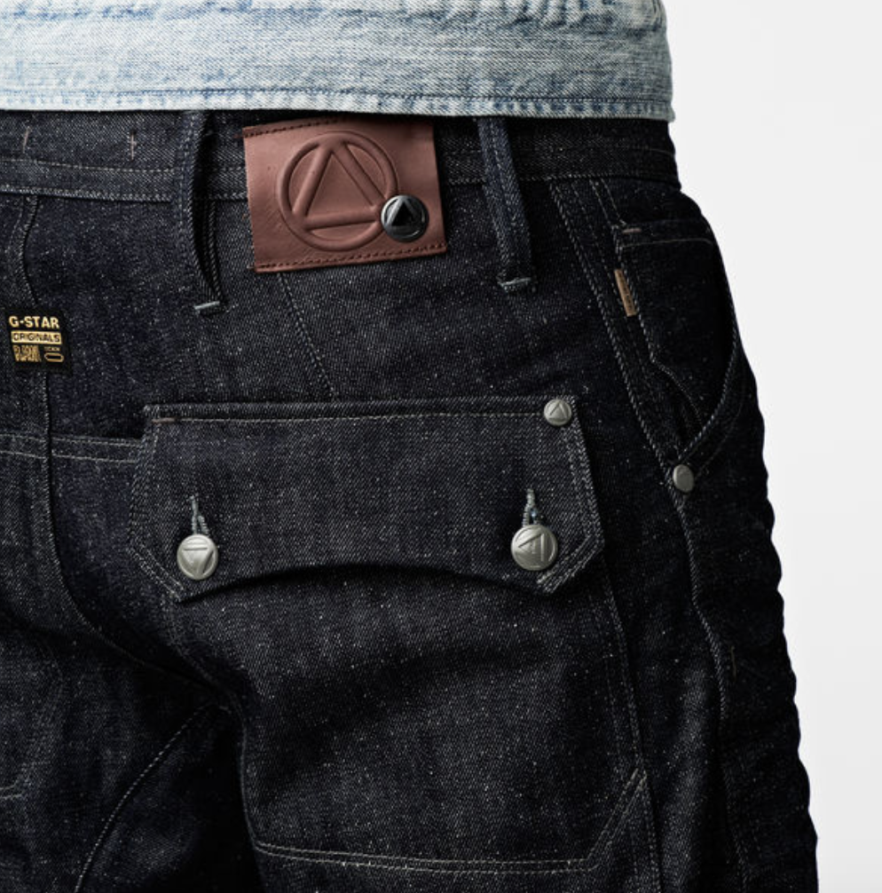 Jeans G-Star 5620 Ski Performance Denim Water Repellent Loose Tapered 3D Raw