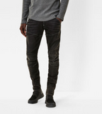 G-Star 5620 Elwood 3D Skinny Slander Black Super Stretch Dark Aged Jeans