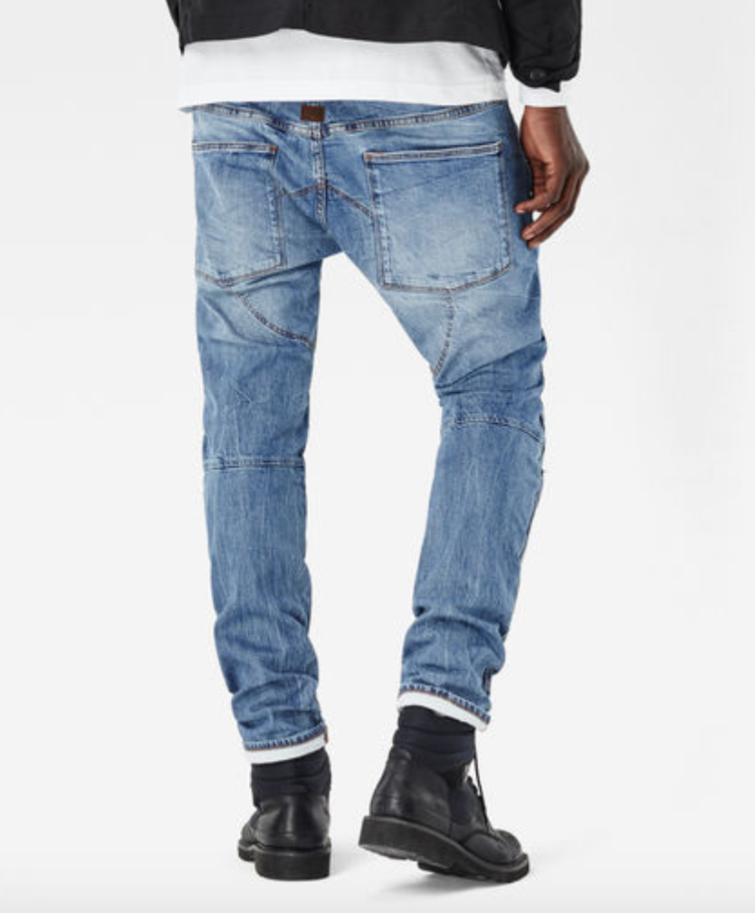 G-STAR 5620 3D Slim Hadron Stretch Džínové středně staré džíny