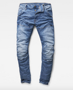 Джинсы G-STAR 5620 3D Slim Hadron Stretch Denim Medium состаренные