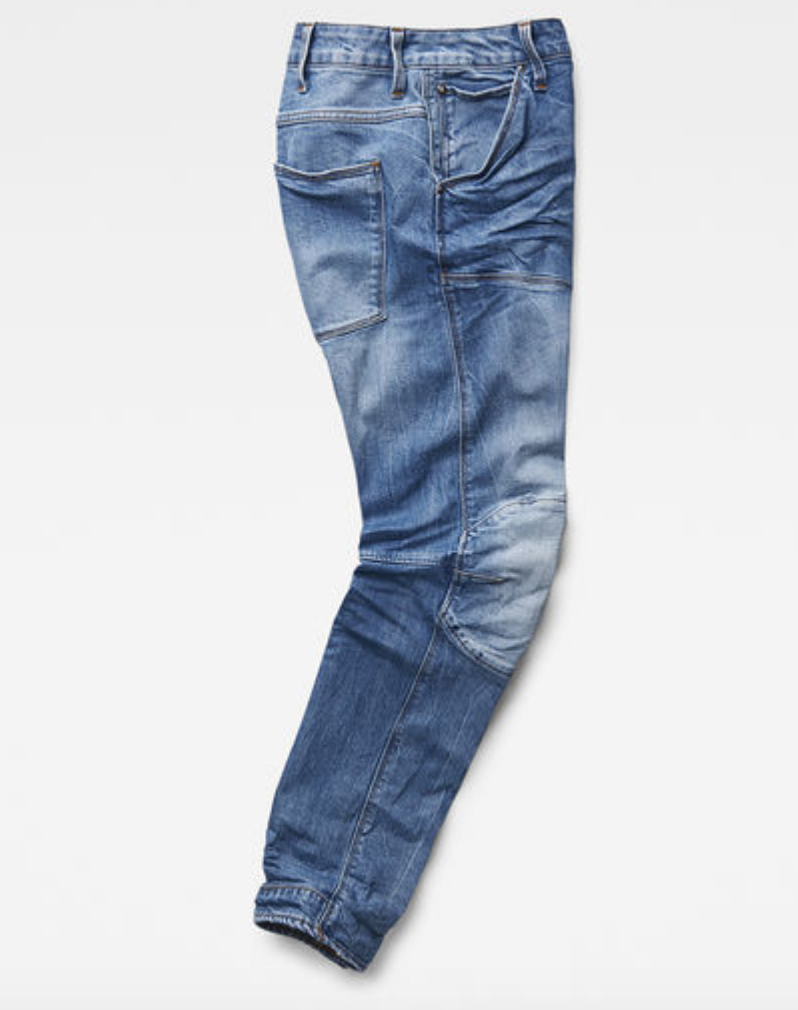 G-STAR 5620 3D Slim Hadron Stretch Džínové středně staré džíny