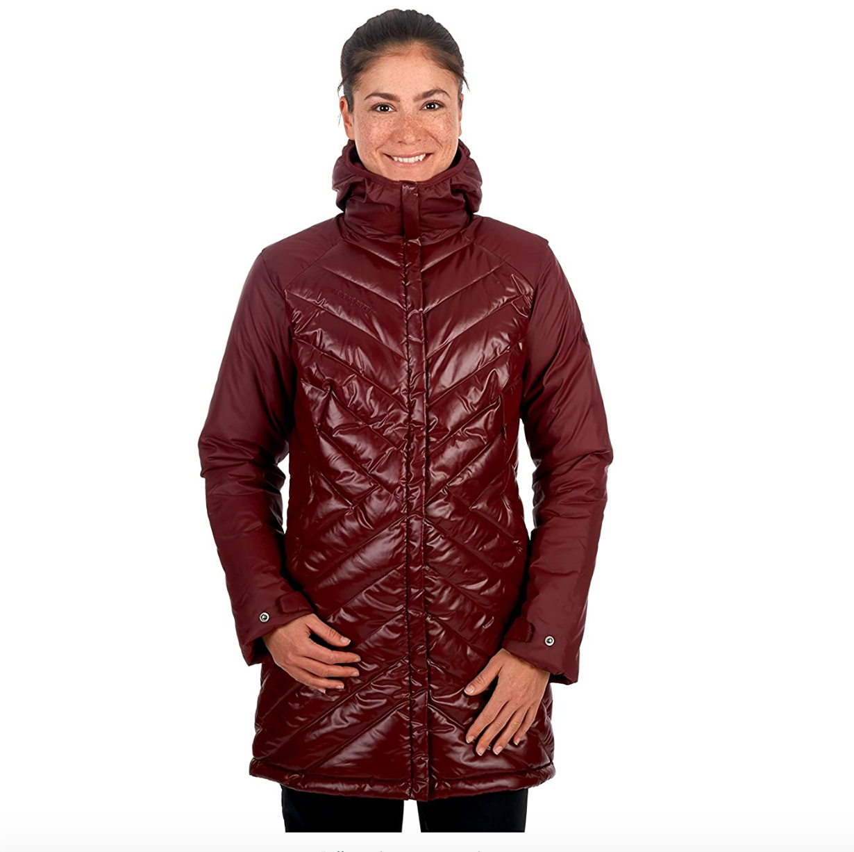 Parka con capucha Marmot Snow Duck Down Whitehorn Mujer