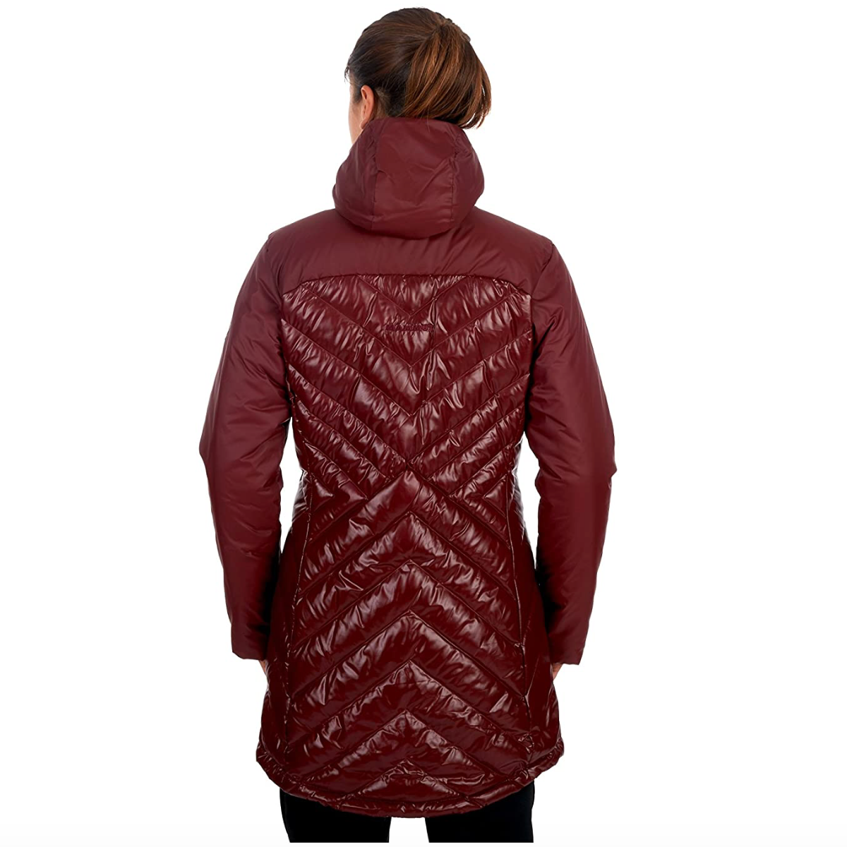 Parka con capucha Marmot Snow Duck Down Whitehorn Mujer