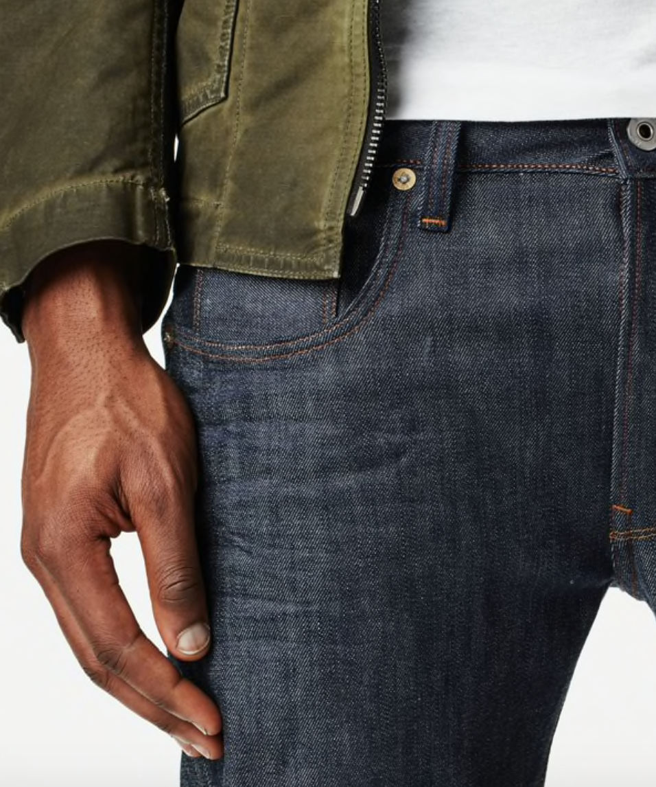 G-Star Selvedge 3301 Slim Red Listing Brigg Jeans Stretch Jeans
