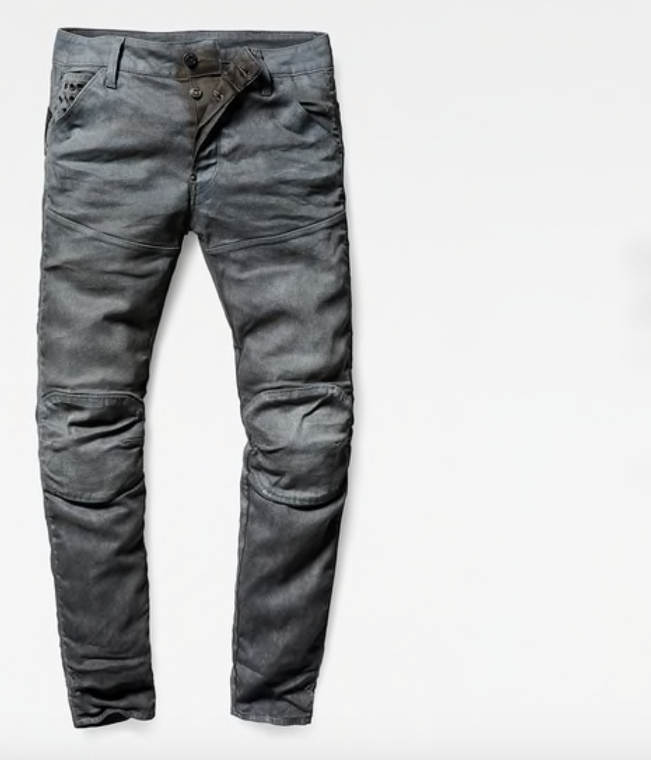 G-Star Raw 5620 3D Slim Cvočky IP Lommer Grey Tmavě staré ševcovské džíny