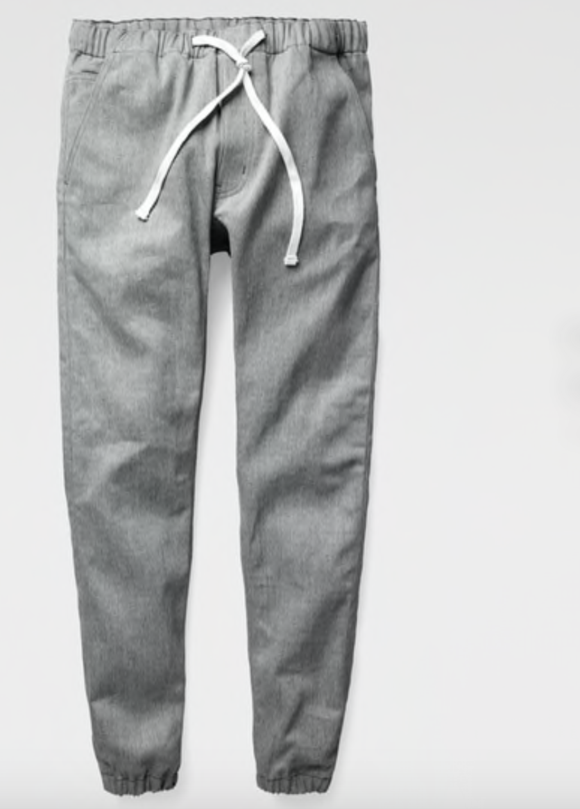 G-Star Selvedge Marc Newson Denim Elwood Slim Jogger Grey Pants