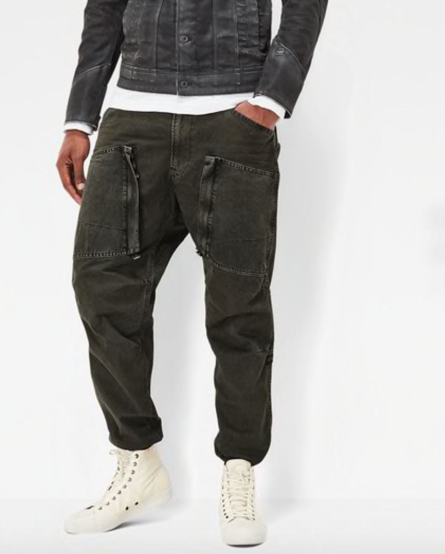 Pantaloni cargo con risvolto affusolato G-Star Ospak