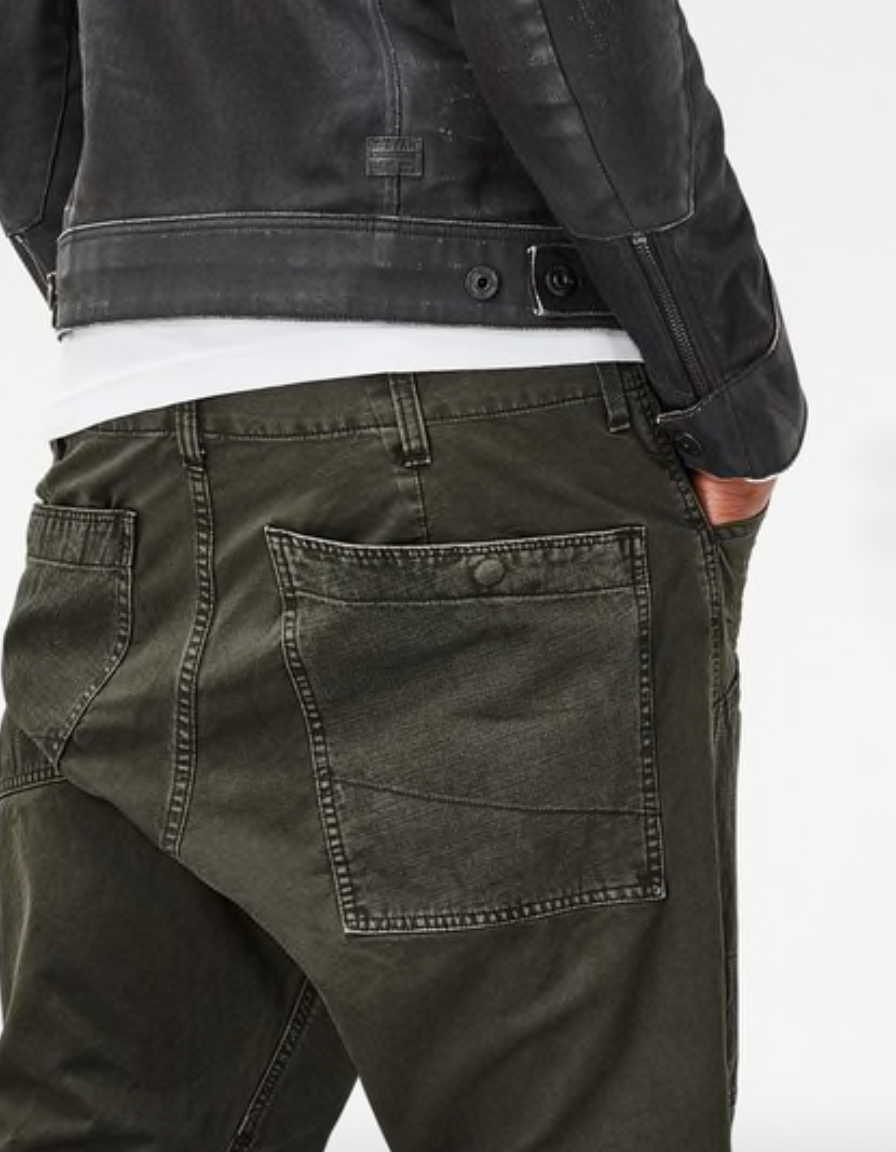 Pantaloni cargo con risvolto affusolato G-Star Ospak