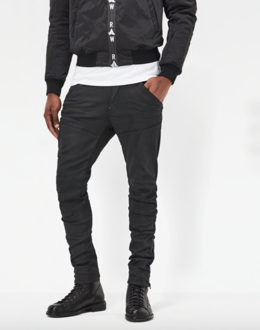 Džíny G-Star 5620 Afrojack 3D Skinny Black Pintt Dark Age
