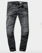 G-Star 5620 3D Slim Ding Grey Středně staré restaurované 92 džíny