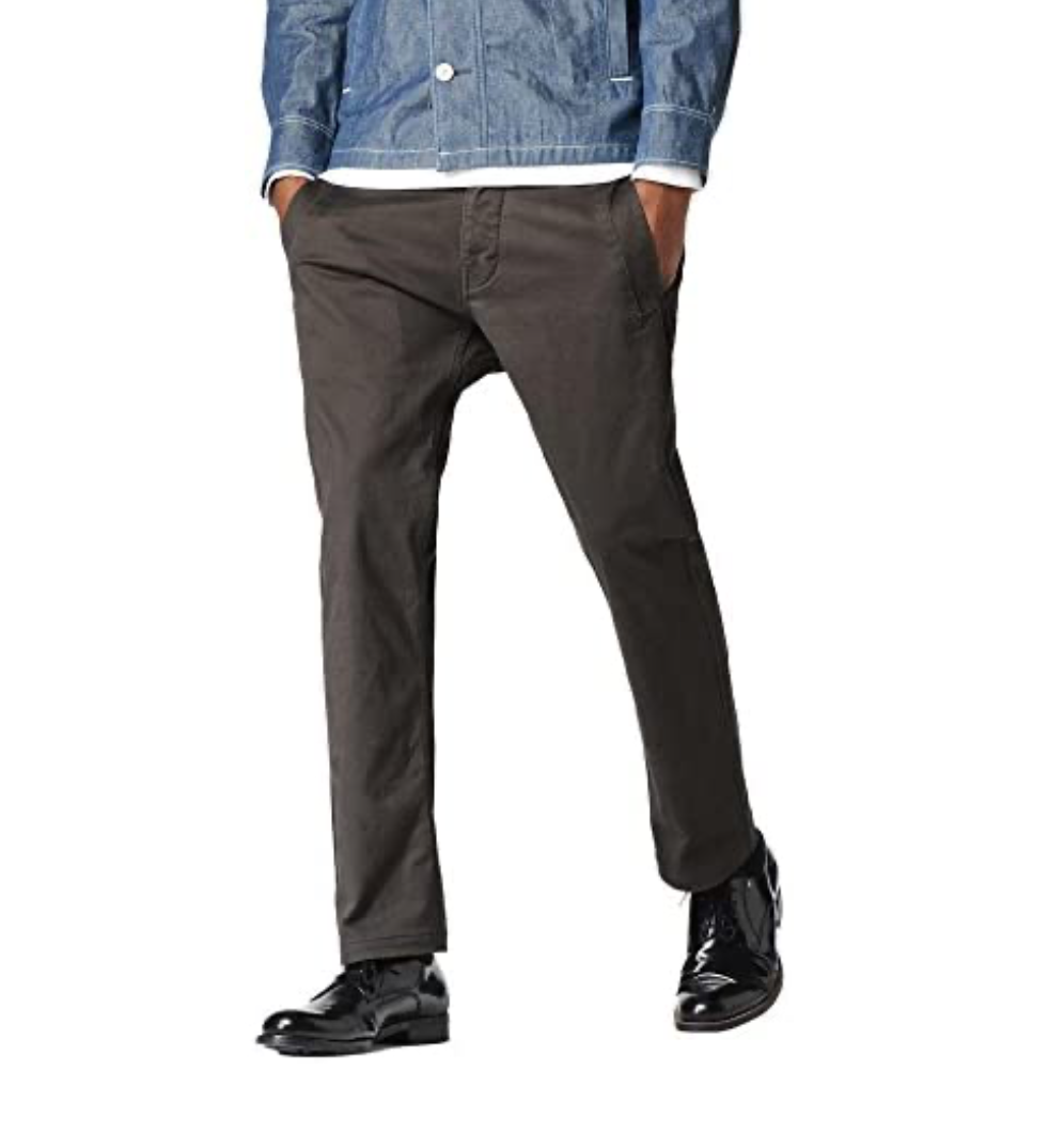 G-Star Valdo Bronson Chino Slim Raven Grey Twill Pantalones Pantalones