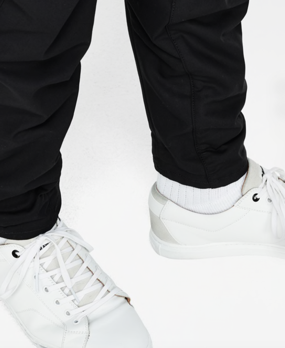 G-STAR Powel 3D Tapered Black Solar HD 卡其工装裤