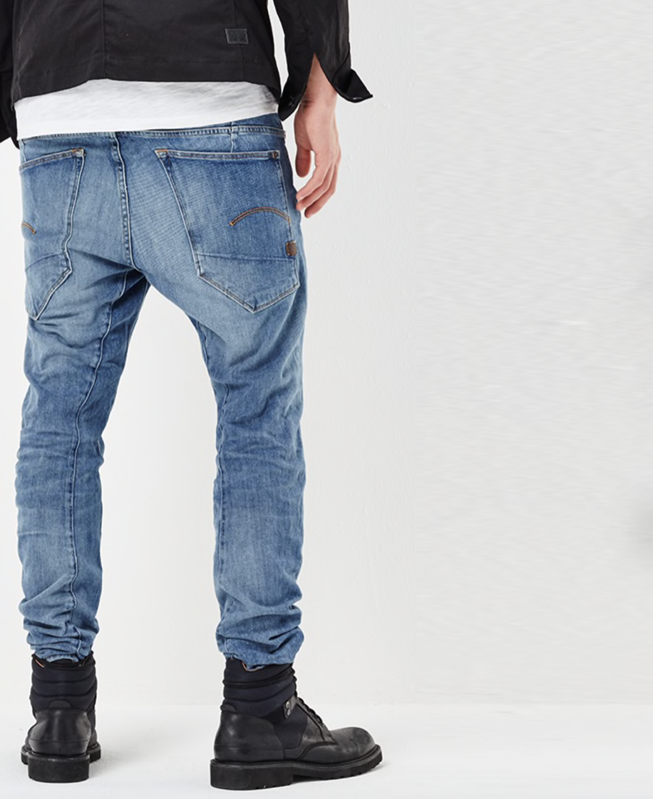 G-STAR Type C 3D Super Slim Humber Denim Light Age Skinny Jeans