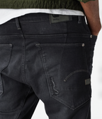 G-Star Type C 3D Super Slim Skinny Scaal Grey Dark Age Obnovené 63 Jeans