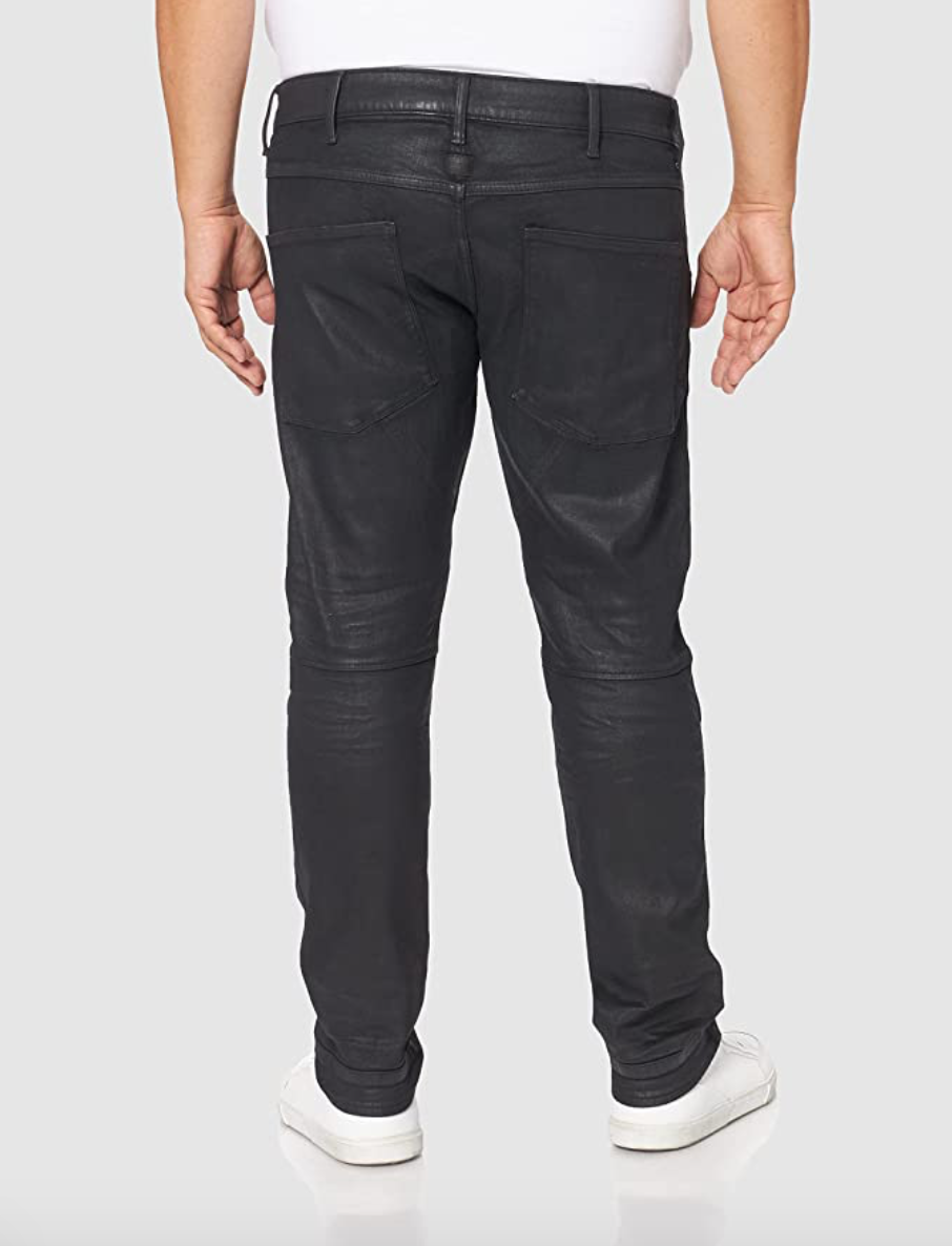 G-Star 5620 Low Tapered Fornyet Soot Denim Cobler Wash mørkegrå jeans