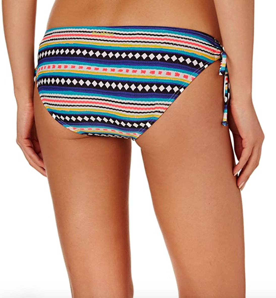 Billabong Sol Searchers Colourful Aztec Striped Bikini Bottoms
