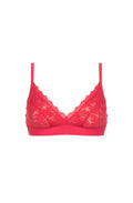 Pain De Sucre Divine Pink Lace Triangle BH