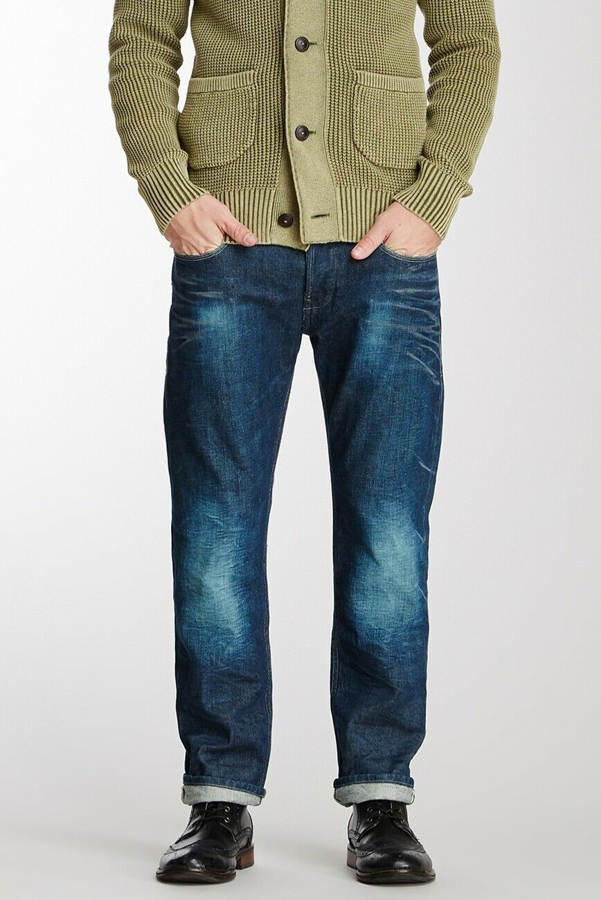 G-Star Selvedge New Radar Tapered Red Listing Hammer Denim Jeans