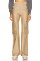 AMIRI Cargo Wide Tan Trousers - House Of Huntington