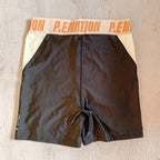 P.E NATION Leopard Print Biker Shorts - House Of Huntington