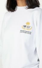 SPORTY & RICH Country Club Vintage Style Sweater Sweatshirt - House Of Huntington