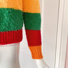 OLIVIA RUBIN Rainbow Colourful Stripe Sweater Cosy Matty Sweater Jumper - House Of Huntington
