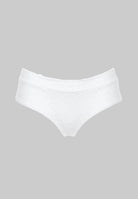 Pain De Sucre White Woven Bikini Bottom in Vence - House Of Huntington