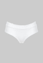 Pain De Sucre White Woven Bikini Bottom in Vence - House Of Huntington