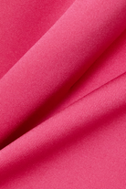 MAGDA BUTRYM Hot Bright Pink Bustier Cut Out Mini Dress - House Of Huntington