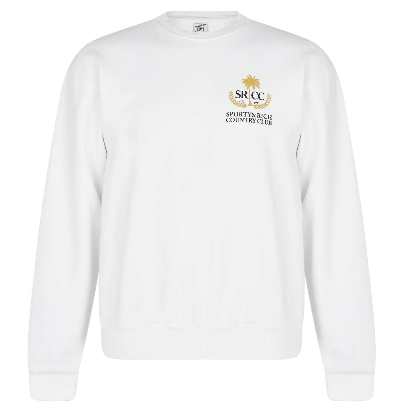 SPORTY & RICH Country Club Vintage Style Sweater Sweatshirt - House Of Huntington