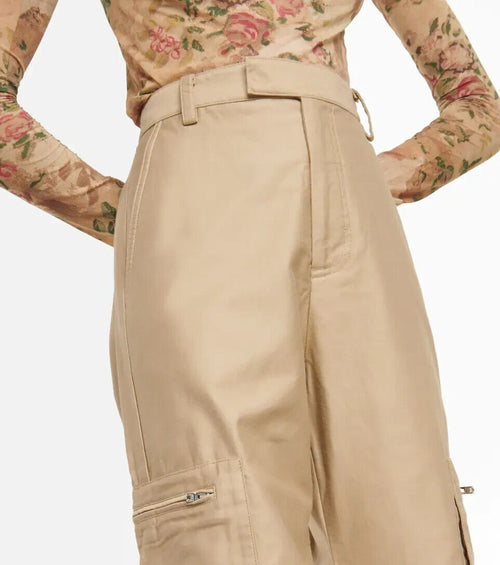 AMIRI Cargo Wide Tan Trousers - House Of Huntington