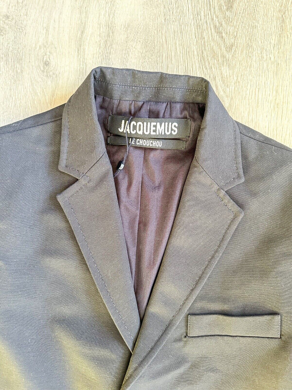 JACQUEMUS Menswear Le Chouchou Le Veste Piccinni Navy Blue Blazer Jacket - House Of Huntington