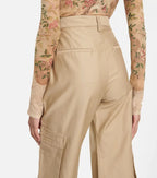 AMIRI Cargo Wide Tan Trousers - House Of Huntington