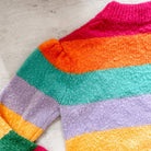 OLIVIA RUBIN Rainbow Colourful Stripe Sweater Cosy Matty Sweater Jumper - House Of Huntington