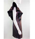 Veronica Beard Metallic Ensley Mini One Shoulder Dress - House Of Huntington