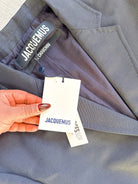JACQUEMUS Menswear Le Chouchou Le Veste Piccinni Navy Blue Blazer Jacket - House Of Huntington