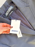 JACQUEMUS Menswear Le Chouchou Le Veste Piccinni Navy Blue Blazer Jacket - House Of Huntington